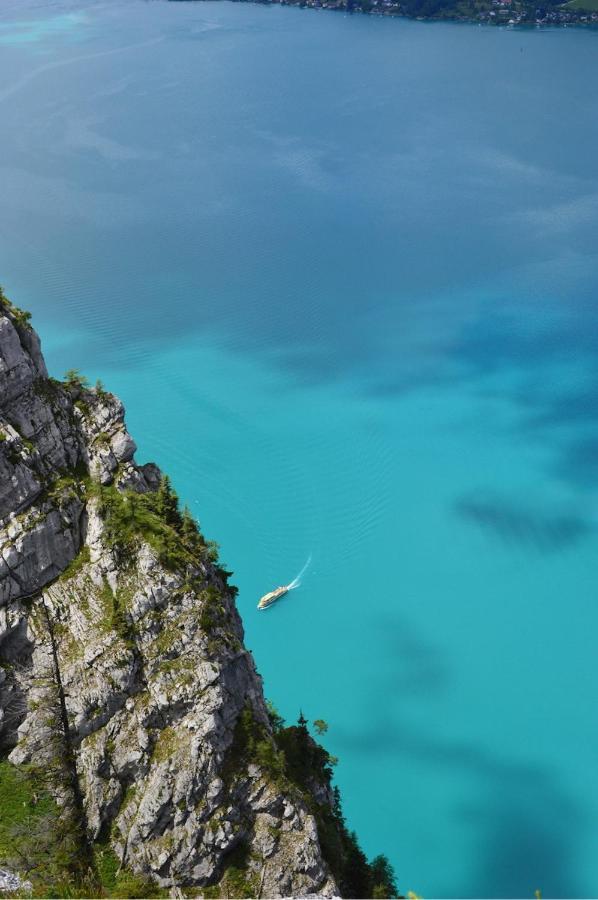 Fewo Atterseeperle - 80M2 Mit See- Und Gebirgsblick Steinbach am Attersee Extérieur photo