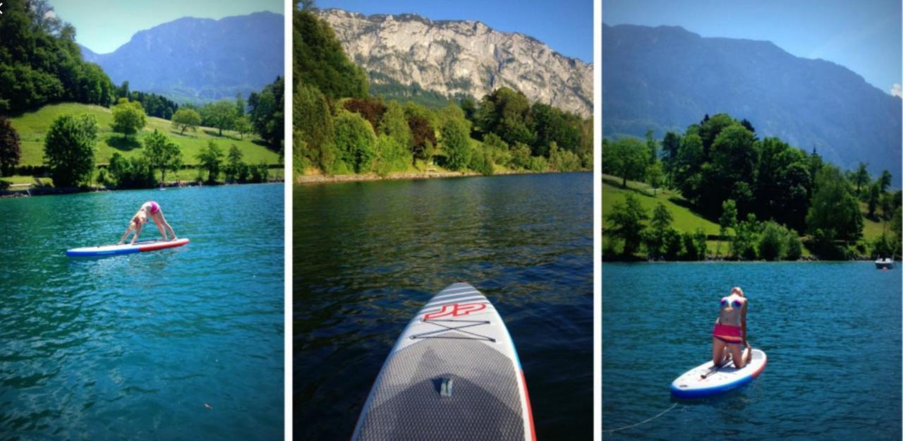 Fewo Atterseeperle - 80M2 Mit See- Und Gebirgsblick Steinbach am Attersee Extérieur photo