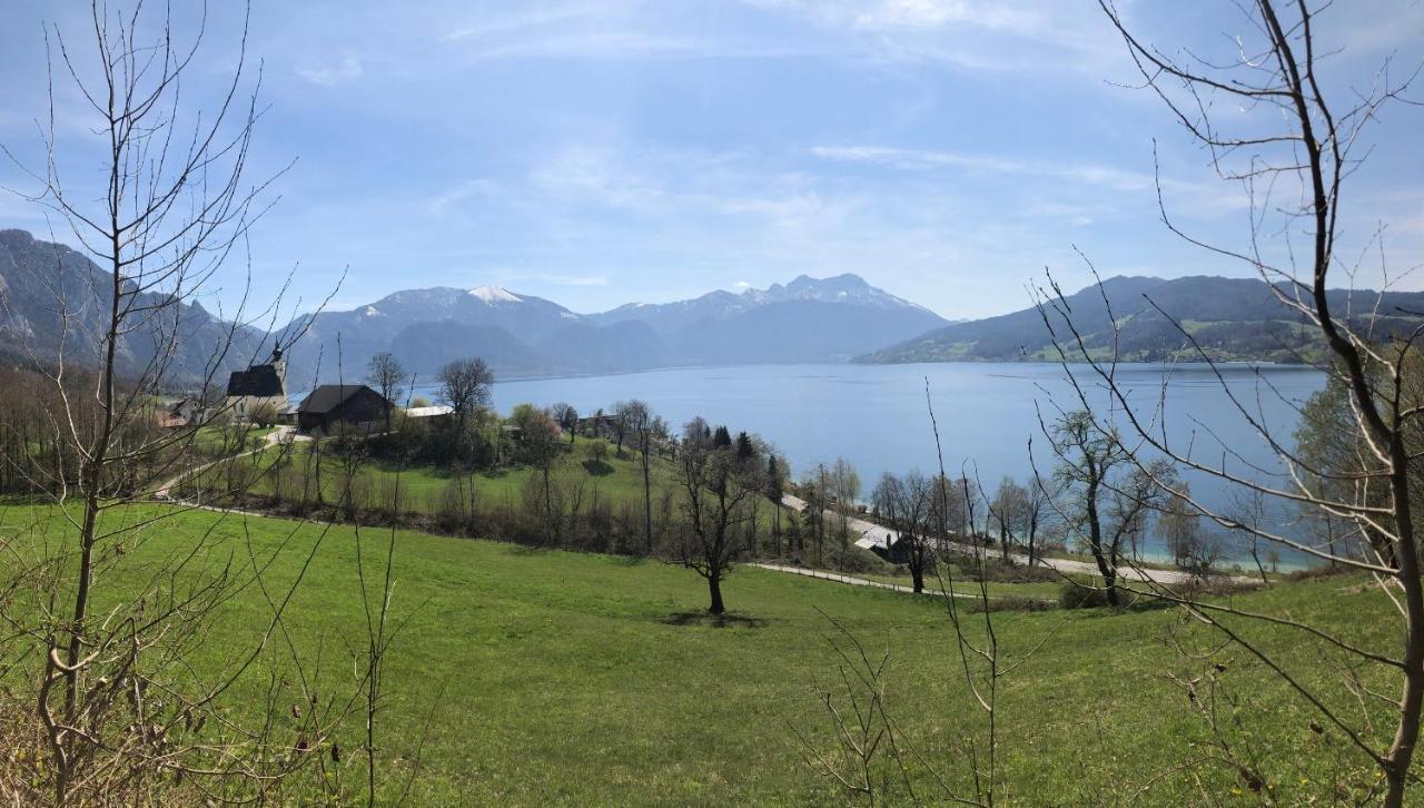 Fewo Atterseeperle - 80M2 Mit See- Und Gebirgsblick Steinbach am Attersee Extérieur photo