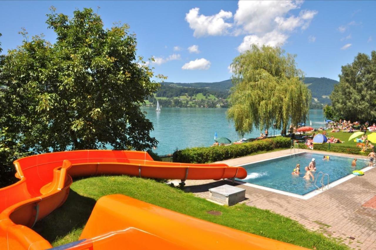 Fewo Atterseeperle - 80M2 Mit See- Und Gebirgsblick Steinbach am Attersee Extérieur photo